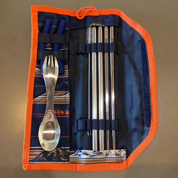 UNITED BY BLUE, The Utensil Kit, Camping Reusable Utensils, NEW - Picture 3 of 4